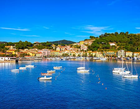 Porto Azzurro auf Elba