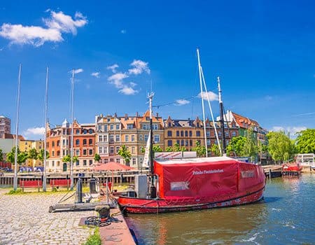 Hafen in Stralsund