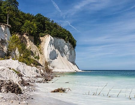 Kreidefelsen im Nationalpark Jasmund auf Rügen