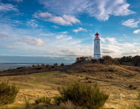 der Leuchtturm in Hiddensee