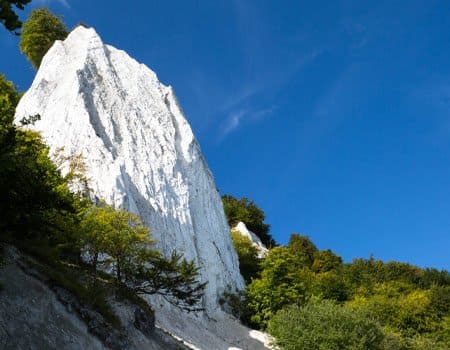 der Kreidefelsen Königsstuhl auf Rügen